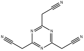 1,3,5-Triazine-2,4,6-triacetonitrile Structure