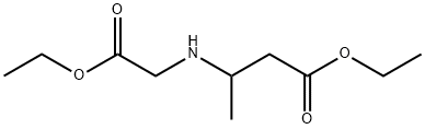 Butanoic acid, 3-[(2-ethoxy-2-oxoethyl)amino]-, ethyl ester Structure