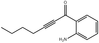 2-Heptyn-1-one,1-(2-aminophenyl)-(9CI) 구조식 이미지