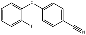 JR-13421, 4-(2-Fluorophenoxy)benzonitrile, 97% 구조식 이미지
