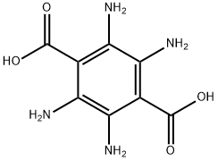 1,4-Benzenedicarboxylic acid, 2,3,5,6-tetraamino- Structure