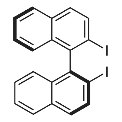 (S)-1,1''-BINAPHTHALENE-2,2''-DIIODO ((S)-2,2''-DIIODO-1''1-BINAPHTHYL) 구조식 이미지