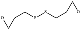 Oxirane, 2,2'-[dithiobis(methylene)]bis- Structure