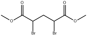 2,4-Dibromoglutaric acid dimethyl ester Structure