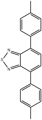 2,1,3-Benzothiadiazole, 4,7-bis(4-methylphenyl)- Structure