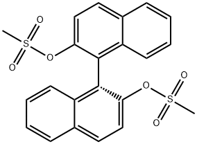 (R)-(-)-1,1'-BI-2-NAPHTHYL DIMETHANESUL& 구조식 이미지