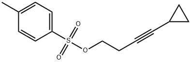 3-Butyn-1-ol, 4-cyclopropyl-, 1-(4-methylbenzenesulfonate) Structure
