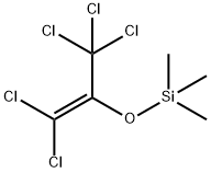 Silane, [[2,2-dichloro-1-(trichloromethyl)ethenyl]oxy]trimethyl- 구조식 이미지