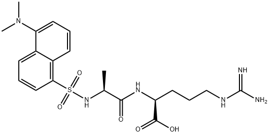 DANSYL-ALA-ARG-OH Structure