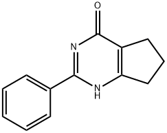 2-phenyl-5H,6H,7H-cyclopenta[d]pyrimidin-4-ol 구조식 이미지