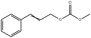 Carbonic acid, methyl 3-phenyl-2-propen-1-yl ester Structure