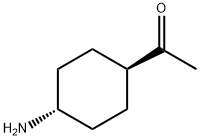 Ethanone, 1-(trans-4-aminocyclohexyl)- Structure