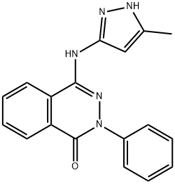 Phthalazinone pyrazole Structure