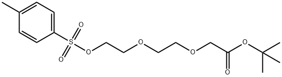 Tos-PEG3-CH2CO2tBu Structure