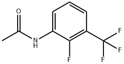 Acetamide, N-[2-fluoro-3-(trifluoromethyl)phenyl]- Structure