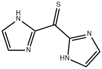 Methanethione, di-1H-imidazol-2-yl- 구조식 이미지