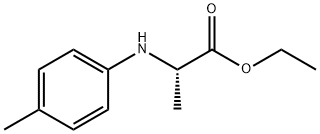 Alanine, N-(4-methylphenyl)-, ethyl ester Structure