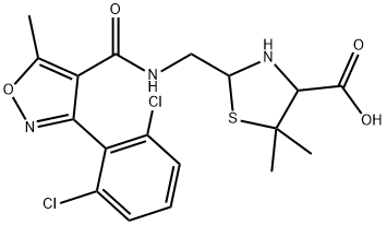 Dicloxacillin EP Impurity B Structure