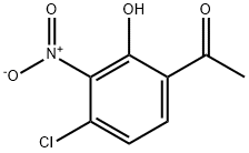 2-HYDROXY-3-NITROACETOPHENONE Structure