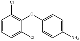 Benzenamine, 4-(2,6-dichlorophenoxy)- Structure