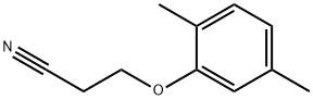 Propanenitrile, 3-(2,5-dimethylphenoxy)- Structure