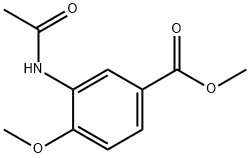 methyl 3-acetamido-4-methoxybenzoate(WX191975) 구조식 이미지