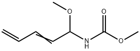 Carbamic acid, N-?(1-?methoxy-?2,?4-?pentadien-?1-?yl)?-?, methyl ester 구조식 이미지
