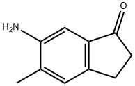 1H-Inden-1-one, 6-amino-2,3-dihydro-5-methyl- Structure