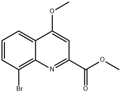 921760-93-2 methyl 8-bromo-4-methoxyquinoline-2-carboxylate