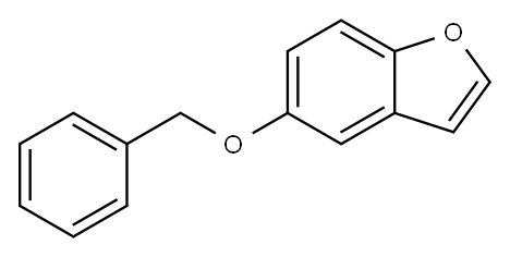 Benzofuran, 5-(phenylmethoxy)- Structure