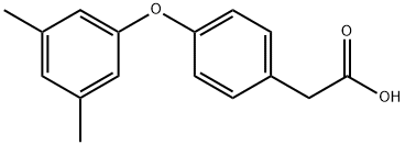 JR-8331, 2-(4-(3,5-Dimethylphenoxy)phenyl)acetic acid, 97% 구조식 이미지
