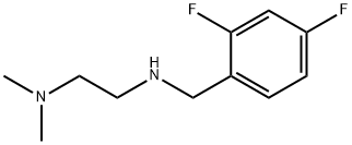 (2,4-difluorophenyl)methyl][2-(dimethylamino)ethyl]amine 구조식 이미지