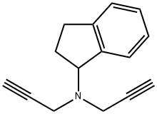 Rasagiline Dipropynyl HCl Structure