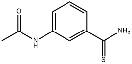 Acetamide, N-[3-(aminothioxomethyl)phenyl]- Structure