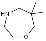 1,4-Oxazepine, hexahydro-6,6-dimethyl- Structure