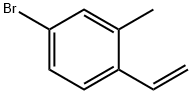Benzene, 4-bromo-1-ethenyl-2-methyl- 구조식 이미지