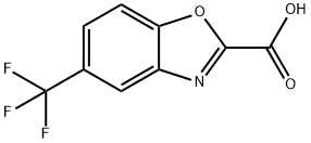 2-Benzoxazolecarboxylic acid, 5-(trifluoromethyl)- 구조식 이미지