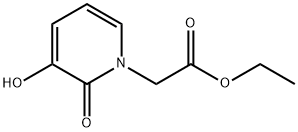 1(2H)-Pyridineacetic acid, 3-hydroxy-2-oxo-, ethyl ester Structure