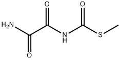 Carbamothioic acid, N-?(2-?amino-?2-?oxoacetyl)?-?, S-?methyl ester Structure