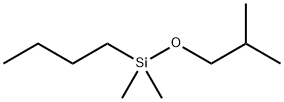 Silane, butyldimethyl(2-?methylpropoxy)?- 구조식 이미지