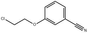 Benzonitrile, 3-(2-chloroethoxy)- Structure