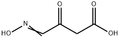 Butanoic acid, 4-(hydroxyimino)-3-oxo- Structure