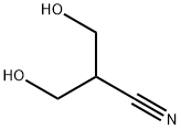 Propanenitrile, 3-hydroxy-2-(hydroxymethyl)- Structure