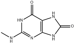 N(2)-methyl-8-oxoguanine Structure