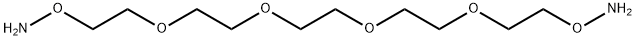 Bis-aminooxy-PEG4 Structure