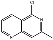 1,6-Naphthyridine, 5-chloro-7-methyl- Structure