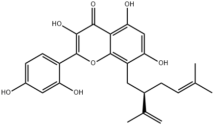 Kushenol C Structure