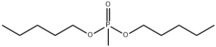 Phosphonic acid, P-methyl-, dipentyl ester Structure