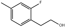 Benzeneethanol, 2-fluoro-4-methyl- Structure