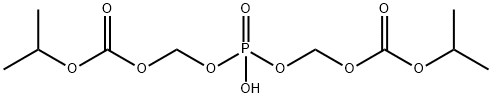 2,4,6,8-Tetraoxa-5-phosphanonanedioic acid, 5-hydroxy-, 1,9-bis(1-methylethyl) ester, 5-oxide Structure